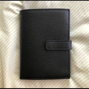 Nordstrom Brand Black Leather Wallet